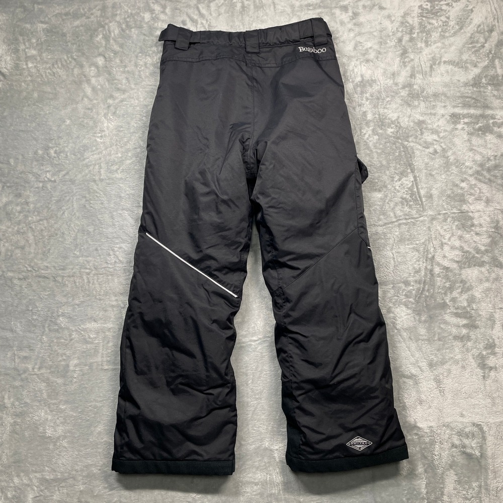 Columbia Bugaboo Snow Pants Kids Size M Black Omni-Heat Waterproof Insulated - Picture 16 of 16